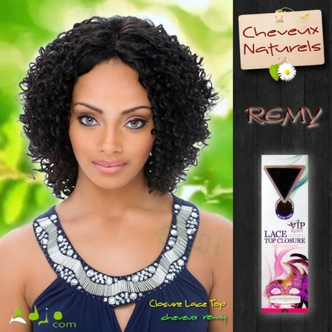 Closure Lace Top Water Deep 14 Cheveux Remy Janet Collection