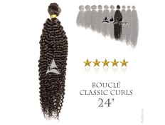 Tissage brésilien bouclé Classic Curls Vierge Remy 60 centimètres (24")