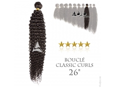 Tissage brésilien bouclé Classic Curls Vierge Remy 26