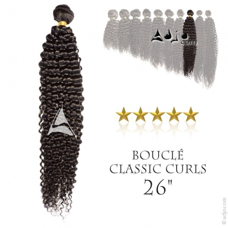 Tissage brésilien bouclé Classic Curls Vierge Remy 65 centimètres (26")