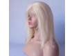 Perruque Lace Front Blonde Lisse 12 pouces - De Quart
